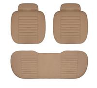 HLWXMDZ Accesorios para Coche Funda para Asiento De Coche Cojín para Volvo XC60 XC90 XC40 XC70 S60L C30 S80 S90 V50 V60 (Beige,3pcs)