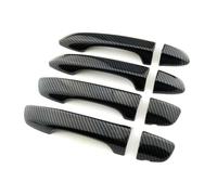 HLWXMDZ Adhesivo Protector Y Decorativo Para Manijas De Puerta De Coche Para VW Para Tiguan 2017-2021 Repuestos Para Coches(Carbon Color A)