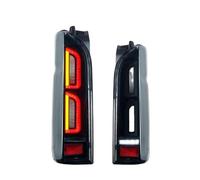 HLWXMDZ Conjunto De Luces Traseras LED para Toyota para Hiace 2005 2006 2007 2008 2009 2010 2011 2012 2013 2014 2015 2016 2017 2018 Luz Trasera De Freno Luz Trasera del Parachoques(Style B)