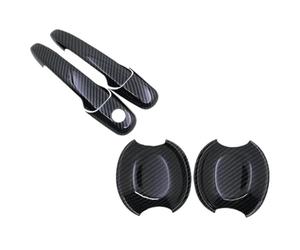 HLWXMDZ Cubierta Para Manija De Puerta De Auto Para Ford Para Mustang Para Shelby GT GT500 2005 2006 2007 2008 2009 2010 2011 2012 2013 2014 Repuestos Para Coches(Handle Bowl 2 Door)
