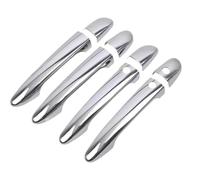 HLWXMDZ Embellecedores Adhesivos Para Manijas De Puerta De Auto Para Mazda 3 2.ª Generación BL MK3 Para Axela 2009 2010 2011 2013 Repuestos Para Coches(Silver 2 buttons)
