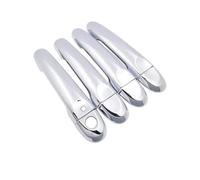 HLWXMDZ Embellecedores Cromados Para Manijas De Puerta De Coche Para Nissan Para Tiida Para Pulsar C12 MK2 2012-2019 Repuestos Para Coches(Handle 1 Button)