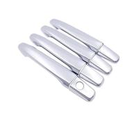 HLWXMDZ Embellecedores Cromados Para Manijas De Puerta Exteriores Para Mitsubishi Para Outlander MK2 2007 2008 2009 2010 2011 2012 Repuestos Para Coches(Handle No Button)