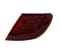 HLWXMDZ Luces Traseras LED para Coche para Benz W204 2007 2008 2009 2010 2011 2012 2013 2014 Animación Luces Traseras Conjunto De Luces Traseras LED Luz Trasera del Parachoques(Red)