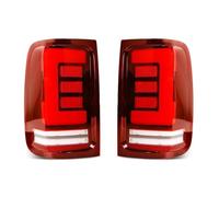 HLWXMDZ Luz Trasera LED para VW para Amarok V6 2008-2022 Luz De Giro Freno De Estacionamiento Luces De Conducción Luz De Marcha Atrás 12 V Luz Trasera del Parachoques(Red Shell)