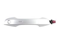 HLWXMDZ Manijas De Puerta Exterior De Coche Kessy Para VW GO Para GOLF/R32/GTI/para RABBIT D 2020-2025 5H1837205G Repuestos Para Coches(Plata)