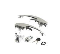 HLWXMDZ Manijas Exteriores Izquierda Y Derecha Con 2 Llaves Para VW Para Beetle Para Vocho 1973-2004 111837205J 1BM827503 1BM837205 Repuestos Para Coches