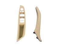 HLWXMDZ Para 5 Series F10 F11 F18 520 523 525 528 530 535 Volante A La Izquierda LHD Juego De Montaje De Manija De Puerta Interior (Beige 2pcs set)