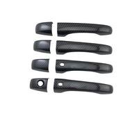 HLWXMDZ Para Chrysler 300 300C 2011 2012 2013 2015 2016 2017 Embellecedor Manija Puerta Estilo Adhesivo ABS Cromado Negro Piano Carbono Tiradores Exteriores De Coche(9)