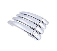 HLWXMDZ Para Citroën C3 SC 2010 2011 2012 2013 2014 2015 2016 - Cubiertas Cromadas Para Manijas De Puerta - Anticorrosión - Reemplazo Tiradores Exteriores De Coche(Handle 1 Keyhole)