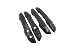 HLWXMDZ Para Civic 10 2016 2017 2018 2019 2020 Juego De 4 Cubiertas Exteriores De Fibra De Carbono Para Manijas De Puerta Tiradores Exteriores De Coche(Handle 2 Button)