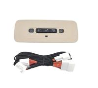 HLWXMDZ Para Toyota Para Camry Para Avalon 2018-2025 81360-06120 Lámpara Techo Interior Para Coche Luz De Lectura Mejora Del Cableado Luz Lectura Techo Coche(Beige+Wiring)