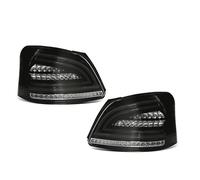 HLWXMDZ para Toyota para Vios 2008 2009 2010 2011 2012 2013 Luces Traseras Freno De Conducción Señal De Giro Conjunto De Luz Trasera De Automóvil Luz Trasera del Parachoques(Smoked Lens)