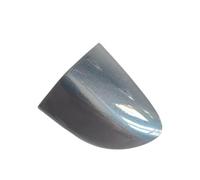 HLWXMDZ Para VW Para Passat B6 B7 R36 2006-2011 CC 2009-2017 LHD Cubierta Manija Cilindro Cerradura Puerta Delantera Izquierda Y Derecha Repuestos Para Coches(LK7X Basalt Grey,izquierda)
