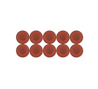 HLWXMDZ Tapa Balancines para F&ORD para Fiesta para Fusion 0361.Q5 Kit De Reparación De La Tapa De La Válvula PCV del Motor con Membrana Tapa De Válvula De Motor(10 Membrane)