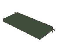 HLXHG Cojín de Banco de 5 Cm De Grosor Impermeable para Exteriores, Cojín de Asiento Banco Antideslizante Cojín de Asiento, Cojín de Banco con Cremallera para Muebles de Jardín,Verde,110x50x5cm