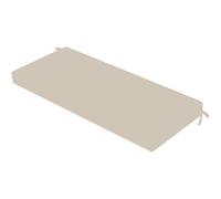 HLXHG Cojín de Banco de 5 Cm De Grosor Impermeable para Exteriores, Cojín de Asiento Banco Antideslizante Cojín de Asiento, Cojín de Banco con Cremallera para Muebles de Jardín,Beige,90x35x5cm
