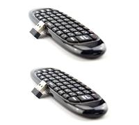 Hlxnyami 2X Mini Air Mouse Fly Air Mouse Teclado Inalámbrico Airmouse para 9.0 8.1 Android TV Box/PC/TV Smart TV Mini 2.4G(C120)