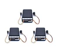 Hlxnyami 3 controladores de velocidad del motor PWM CC 10-55V 60A PWM 0-100% RPM LED digital ajustable CW CCW hacia adelante hacia atrás