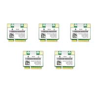 Hlxnyami 5X RTL8822CE 1200Mbps 2,4G/5Ghz 802.11AC Tarjeta WiFi Red Mini PCIe Bluetooth 5,0 Compatible con Ordenador PortáTil/PC 10/11