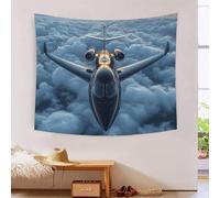 HLXZMCVBT Aviones Estampado 3D Tapices Decoración De Pared Estética Tapiz De Pared Paño De Pared Para Decoración De Habitaciones Tapiz 100cmx150cm