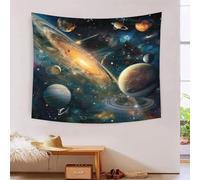 HLXZMCVBT El universo Estampado 3D Tapices Decoración De Pared Estética Tapiz De Pared Paño De Pared Decorativo Para Habitacion Dormitorio Salon Tapiz 150cmx200cm