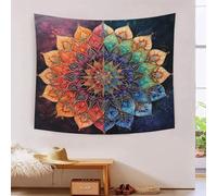 HLXZMCVBT Mandala Estampado 3D Tapices Accesorios Divisor De Habitaciones Tapiz De Pared Paño De Pared Para Decoración De Habitación Tapiz 180cmx230cm