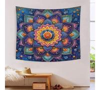 HLXZMCVBT Mandala Estampado 3D Tapices Decoración De Pared Estética Tapiz De Pared Paño De Pared Para Decoración De Habitación Tapiz 70cmx100cm