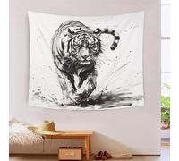 HLXZMCVBT Tigre Estampado 3D Tapices Accesorios Divisor De Habitaciones Tapiz De Pared Paño De Pared Para Decoración De Habitaciones Tapiz 150cmx200cm