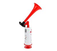 Hlyjoon Bomba de bocina de Aire de Mano Sonido Fuerte Bocina de señal de Mano para Eventos Deportivos Camping Coche Barco Marino Seguridad de Alarma contra Incendios Aluminio + ABS