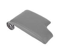 Hlyjoon Cubierta del reposabrazos, consola central Cubierta del reposabrazos Almohadilla de repuesto para el Ajuste para Auto E46 1999 2000 2001 2002 2003 2004(gris)