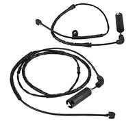 Hlyjoon Sensor de pastillas de freno, 34351164371 34351164372 Sensor de pastillas de freno delantero + trasero apto para Auto E46 E85 320i 323Ci 323i 325Ci