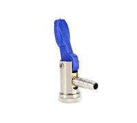 Hlyjoon Válvula de Inflado del Neumático de 8 mm Abrazadera del Conector del Portabrocas del Neumático para Automóviles, Motocicletas, Vehículos Eléctricos, Bicicletas