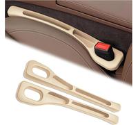 HLYZDBY 2 Piezas Rellenos Espacio Asiento Coche para Alfa Romeo 156 1997 1998 1999 2000 2001 2002 2003, Organizador para Asiento de Coche Relleno de Huecos para Coche,A-White