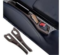 HLYZDBY 2 Piezas Rellenos Espacio Asiento Coche para Lexus GS III 2005 2006 2007 2008 2009 2010 2011, Organizador para Asiento de Coche Relleno de Huecos para Coche,B-Brown