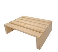 HM&DX Ergonómico Madera Maciza Resto del Pie, Pequeño Bajo Bajo Mesa Asiento WC Piano Pedalear El Banco Reposapiés Escabel Casa Oficina Dormitorio -d L