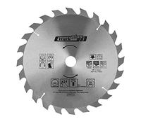 HM Hoja de sierra circular 190x30 mm - 40 dientes para madera y plástico, compatible con todas las sierras circulares comunes como sierra de mesa, sierra circular manual y sierra de madera, incluye