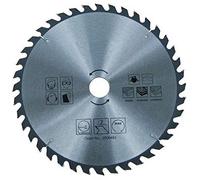 HM Hoja de sierra circular 350x30 mm - 36 dientes para madera y plástico, compatible con todas las sierras circulares comunes como sierra de mesa, sierra circular manual y sierra de madera, incluye