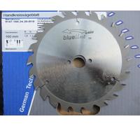 Hm Hoja De / WIDIA Sierra Mano 160 x 1,8 / 1,2 x 20 Z 24 U. A. para Mafell