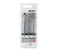 Hm Taladro de Cristal 5 ,6 ,8mm Con Eje Punta 1/4" ,para Cristal Baldosas