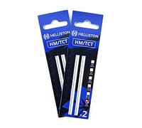 HM/TCT Cuchillas 82mm para cepillo WORX WX615 (2 juegos = 4 cuchillas)