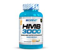 HMB 3000 - 3000 mg de HMB suplemento capsulas con Vitamina B6 - HMB capsulas - HMB Puro - Suplemento HMB - 120 cápsulas veganas