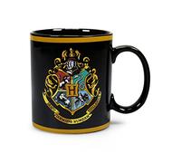 Taza Harry Potter Hogwarts Escudo - Taza Desayuno Harry Potter - Taza cerámica 400 ml - Taza te - Taza café - Regalos Harry Potter - Licencia Oficial