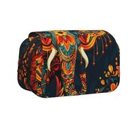 HMBGFW Dress Up a Beautiful Elephant - Estuche organizador de gran capacidad para lápices, gran capacidad, gran capacidad