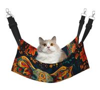 HMBGFW Dress up a Beautiful Elephant - Hamaca colgante reversible para gatos, suave, transpirable, con cama colgante de doble cara para perros pequeños y conejos