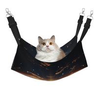HMBGFW Sky in The Sun - Hamaca colgante reversible para gatos, suave, transpirable, con cama colgante de doble cara para perros pequeños y conejos