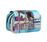 HMBGFW The Colorful World of Dogs - Estuche organizador de gran capacidad para lápices, gran capacidad, gran capacidad