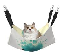 HMBGFW The Little Girl by The River. Hamaca colgante reversible para gatos, suave, transpirable, con cama colgante de doble cara para perros pequeños y conejos