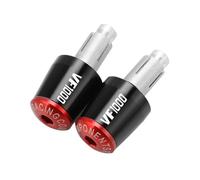 HMBHSHZM para VF1000 1997-2004 2003 2002 2001 Accesorios para Motocicletas Tapón De Extremo De La Tapa del Manillar(Rojo)