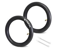 HMCEY 2 PCS Cámara de Aire Reforzada 12 1/2 X2 1/4,Tubo Interior Bicicleta con Vávula en Ángulo Y Palo de Neumático,Cámara Rueda Bicicleta,Cámaras para Neumáticos de Cochecito,Cámaras Repuesto Bici